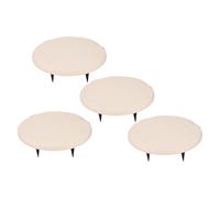Halearo Pierres de Marche Extérieures, Pierres de gué Rondes 39,9 Cm | Avec piquets de sol, Résine polypropylène, Pierres d\'allée décoratives, Parfait pour le jardin