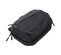 Halearo Pochette pour Accessoires électroniques Sac de Rangement électronique à Quatre Plis avec Fermeture Magnétique, Efficace pour L'organisateur de Câbles de Voyage, Matériel de Film (Noir)
