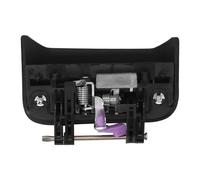Halearo Poignée de Porte Extérieure Premium ABS Noir Poignée de Porte Extérieure Arrière Gauche pour Accessoires Extérieurs de Voiture