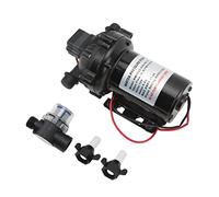 Halearo Pompe à Eau 12V, Pompe à Diaphragme Auto-amorçante à Haut Débit 5,0 GPM pour Camping-car, Bateaux, Lavage de Voiture, 18,9 LPM