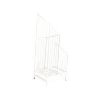 Halearo Porte-Parapluie en Métal avec Un Design de Couleurs Vives pour Support de Rangement de Parapluie Stable à la Maison 25x20x62cm (Blanche)