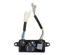 Halearo Régulateur de Tension de Générateur, Condensateur Durable pour Générateur de 1 à 2,5 KW, Régulateur de Tension de Moteur à monophasé à 6 Fils pour 1 à 2 Personnes, Matériau ABS