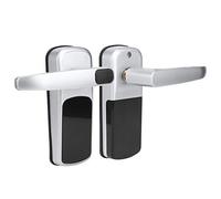 Halearo Serrure de Porte Intelligente, Application Bluetooth, Déverrouillage tronqué pour la sécurité de la Maison, Conception en Alliage D'aluminium, 185x70x85mm (Argent)