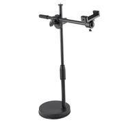 Halearo Support de Téléphone pour Photographie, Support de Prise de Vue Polyvalent pour les Performances en Direct, les Cours Miniatures et les Vidéos D'enseignement de la Photographie, Base en Métal,