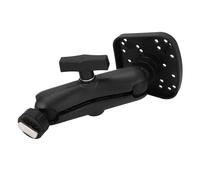 Halearo Support Universel pour Détecteur de Poisson de 1.5 Pouces, Haute durabilité pour Une Utilisation Marine, Base Robuste en Alliage D'aluminium pour Détecteur de Poisson
