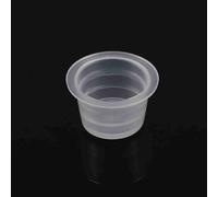 Halearo Tasse d'encre de Tatouage, Ensemble de Supports Durables et (M) | 100 pièces, Plastique réutilisable, Idéal pour un usage domestique, Empêche le basculement, Facile à nettoyer