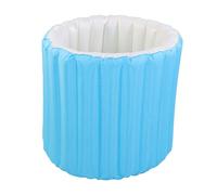 Halearo Technologie d'étanchéité Avancée, Conception sans Cadre, Baignoire Gonflable au Toucher Confortable avec Pompe à Air, Baignoire Adulte Pliable et Portable pour Bain de Glace en