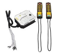 Halearo Télécommande de Grue sans Fil, Durable, Anti-Chute, étanche, Contrôle de Levage pour équipement Industriel, Matériau ABS, 2 Unités (AC220V)