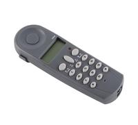 Halearo Téléphone Mural Filaire Antibruit avec Recomposition du Dernier Numéro pour Le Bureau à Domicile, Ligne Fixe Suspendue Noire de Haute qualité pour la Maison, Le Bureau