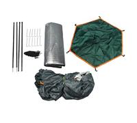 Halearo Tente D'extérieur Pliable et Durable, Pare-Soleil Portable et Durable pour Camping Plage 5 à 8 Personnes, Tissu Oxford 110.2x110.2x61.0in