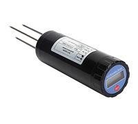 Halearo Testeur de Sol à écran LCD, conductivité d'humidité du Sol à Réponse Rapide, pour Vergers et Pépinières, Matériau ABS + Acier Inoxydable 304