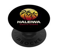 Haleiwa North Shore Oahu Hawaï Motif Tropical PopSockets PopGrip Adhésif