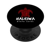 Haleiwa Tortue de mer Haleiwa North Shore Oahu Hawaii Turtle PopSockets PopGrip Adhésif