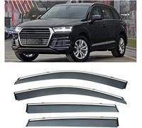 HALEUP Déflecteur d'air pour Audi Q7 2016-2021, Déflecteurs de Vent Déflecteurs de Pluie de Voiture Déflecteurs de Fenêtre Latérale