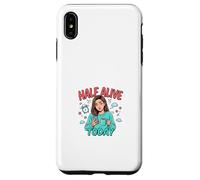 Half Alive Today Funny Fatied Mood Design Coque pour iPhone XS Max