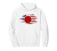 Half American Japanese - USA Japan Flag United States Sweat à Capuche