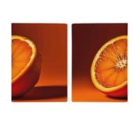Half An Orange Porte-passeport de voyage avec emplacements pour cartes de crédit et carte d'embarquement