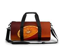 Half An Sac de sport orange pour homme et femme avec compartiment à chaussures, poche humide, style 37, 45 cm/22,9 cm/22,9 cm, Style 37, 17.7in/9in/9in