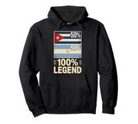 Half Argentine Cuban Roots 100% Legend Argentina Cuba Sweat à Capuche