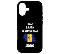 Half Bajan is Better Than No Barbados Flag Pride Roots Coque pour iPhone 17