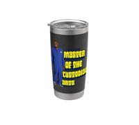 Half Baked Master of the Custodial Arts Gobelet isotherme en acier inoxydable double paroi