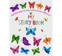 Half Blank Books for Kids to Write Stories & Illustrate: Pages with a Blank Drawing Area and Lined Space for Creative Writing