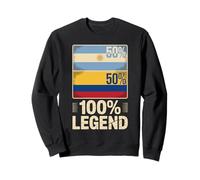 Half Colombian Argentinian Roots 100% Legend Colombia Sweatshirt
