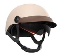 Half Half Casque de moto - Capu-caps du scooter protecteur, équipement de sécurité multiples | Chapeau d'équitation extérieure pour hommes femmes, protecteur de tête léger résistant aux impacts pour l