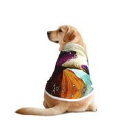 Half Human, Half Angus Bull Dog Chemise pour chien - Respirant et rafraîchissant pour grands chiens, protection solaire et confortable pour Golden Retriever, Husky, Alaska, activités de plein air XL