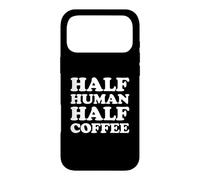 Half Human Half Coffee Coque pour iPhone 17 Pro Max