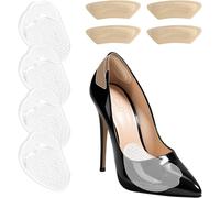 Half Insoles Cushion-4 Pairs Adhesive Gel Pads For High Heels For Women,Gel Sole,Protect And Relieve Plantar Pain,Small
