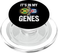 Half Jamaican Cuban Roots 100% Legend Jamaica Cuba PopSockets PopGrip pour MagSafe