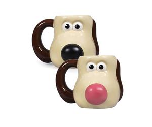 Half Moon Bay Aardman Tasse à changement de chaleur en forme de gromit Wallace & Gromit 480 ml