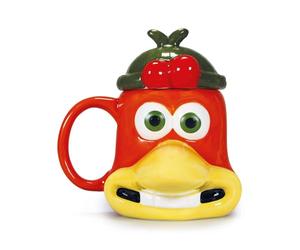 Half Moon Bay Chicken Run Ginger Mug With Lid