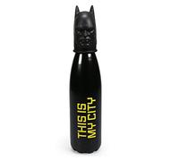 Half Moon Bay DC Comics Bouteille d'eau Batman en métal avec couvercle 3D 500 ml