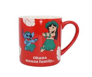 Half Moon Bay - Disney Lilo & Stitch Mug Ohana 325 ml - Tasse de bureau - Mug Stitch Cadeau