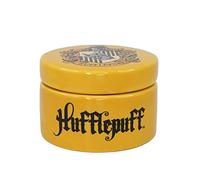 Half Moon Bay -Harry Potter Boîte à bijoux ronde en céramique - Poufsouffle - Boîte à bijoux avec couvercle - Décoration de 6 cm - Cadeaux Poufsouffle