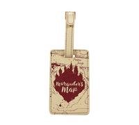 Half Moon Bay Harry Potter Étiquette de bagage | Motif carte du Maraudeur | 1 pièce | Bleu