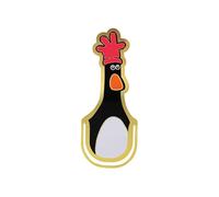Half Moon Bay Marque-page en métal Feathers McGraw | Wallace and Gromit Book Mark & Wallace and Gromit Merchandising | Wallace and Gromit The Wrong Pants Book Marker pour femme | Wallace and Gromit