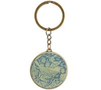 Half Moon Bay Porte-clés en métal - ACS William Morris (Sage)