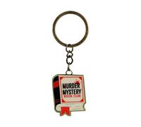 Half Moon Bay Porte-clés en métal - Murder Mystery Book Club