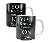 Half Moon Bay Tasse de changement de chaleur Game of Thrones 400ml - Jon Snow MUGBGT06