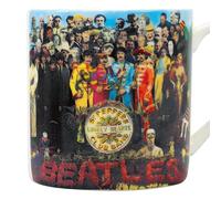 Half Moon Bay Tasse à café The Beatles SGT. Pepper | Tasse à thé et tasse pour papa | Cadeaux Beatles et The Beatles cadeaux pour homme | Tasses à thé Beatles | Tasse fantaisie | Cadeau d'anniversaire