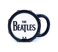 Half Moon Bay The Beatles Shaped Tasse À Café Drop T Logo Drum Nouveau Officiel Noir Boxed Size One Size