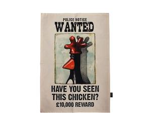 Half Moon Bay Torchon en coton Feathers Mcgraw | Accessoires de cuisine | Cadeaux et marchandises Wallace and Gromit