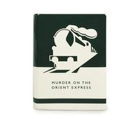 Half Moon Bay Vase en forme de livre « Murder on the Orient Express » | Vase à fleurs en forme de livre | Accessoires de salon et ornements pour le salon | Vases pour fleurs et livres décoratifs