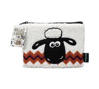 Half Moon Bay Wallace and Gromit Pochette en Peluche - Wallace & Gromit | Pochette de Voyage | Fermeture éclair | Trousse de Maquillage | Trousse de Papeterie | Produit sous Licence Officielle