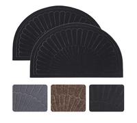 Half rond Mat tapis interieur Half Circle Rapier de porte d'entree de porte d'entree exterieur tapis de porte d'entree interieure Half Moon tapis