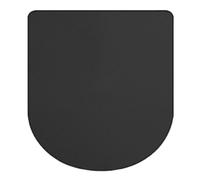 Half-Round Fireplace Fireproof Mat, 1000°C Heat-Resistant Hearth Rug and | Three-Layer Silicone-Coated Fiberglass Construction Resists Temperatures Up to 1000°C to Protect Floors from Sparks and