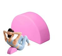 Half Round Yoga, Foam Brick Block, 9.65x4.92x2.99 inches High Density Support, Stretch Balance Equipment for Women Fitness Training Stability Home Gym Apartment Floor Use Soft Sturdy Comfort